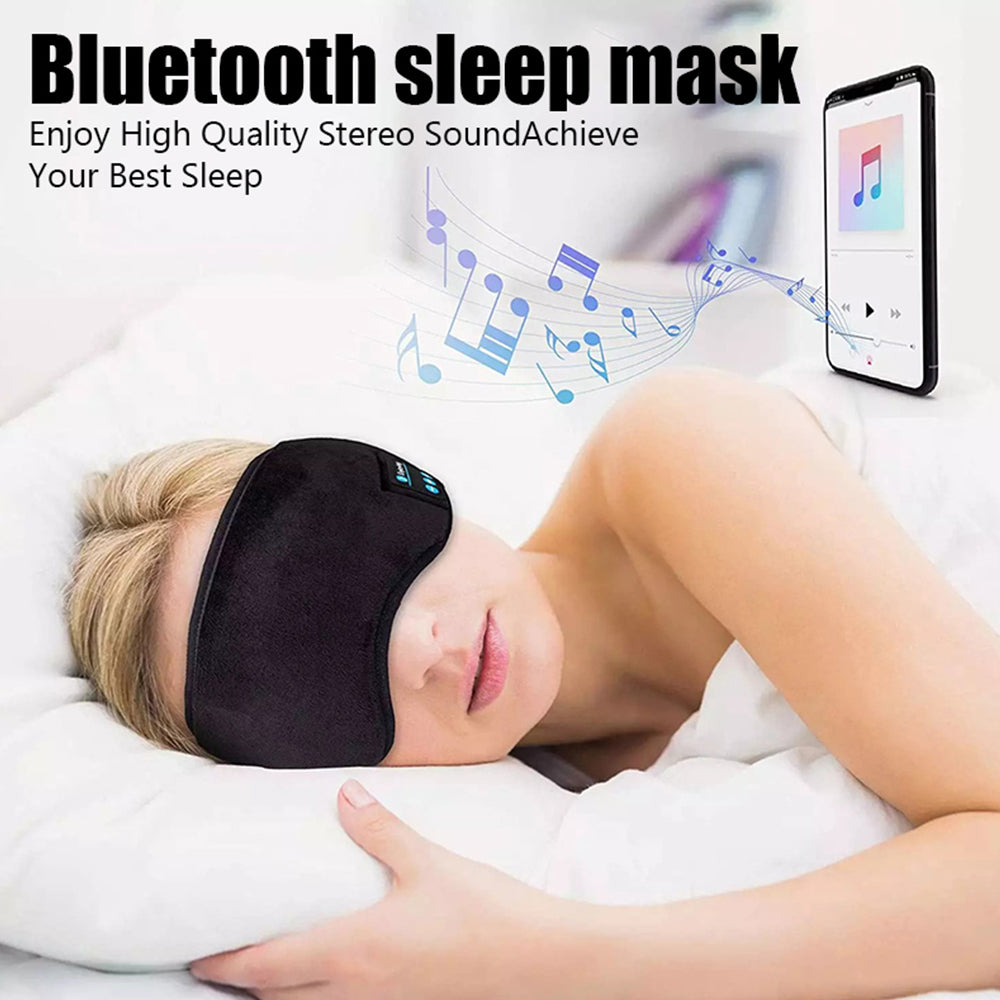 Product Title:
Bluetooth Sleep Mask with Headphones – RoHS Certified Wireless Eye Mask for Sleeping, Travel & Meditation – Built-In HD Stereo Sound & Adjustable Fit