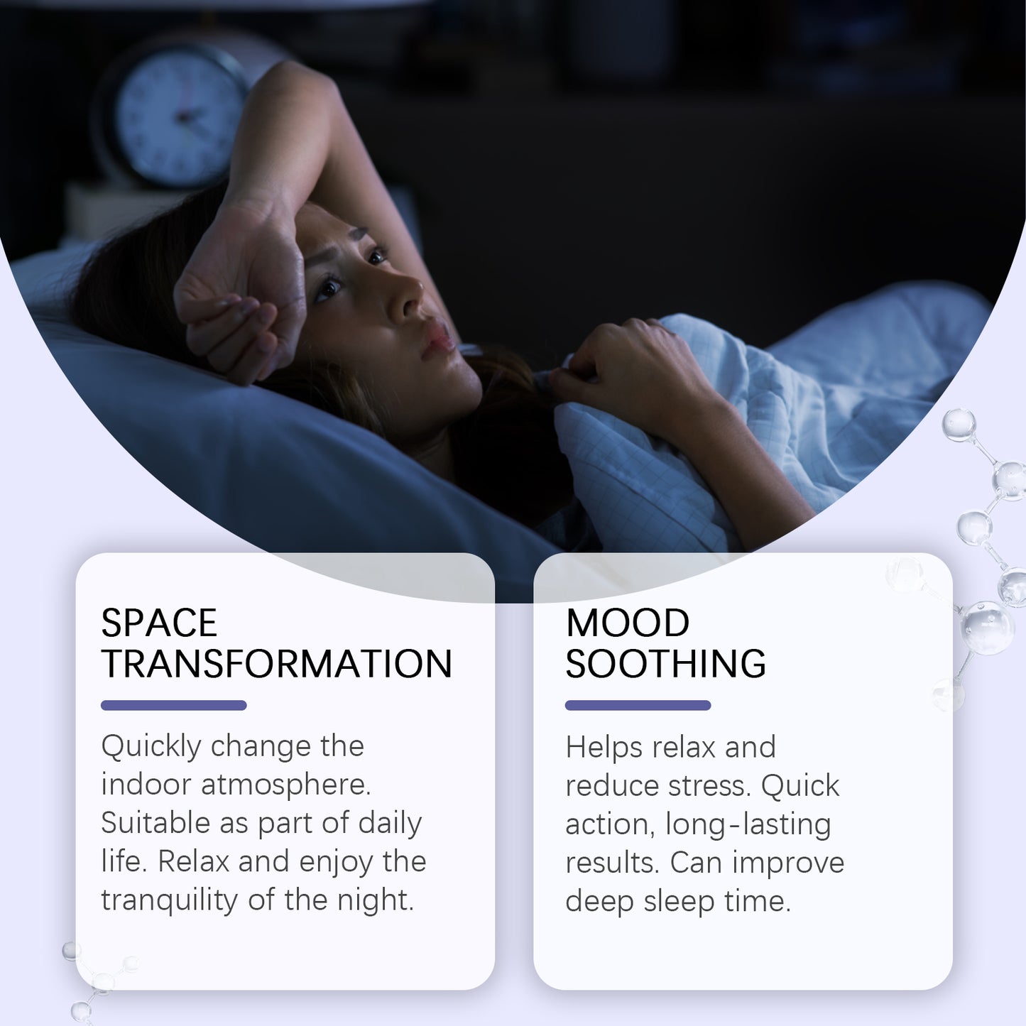 Lavender Sleeping Spray – Natural Sleep Mist with Calming Essential Oils | Relieve Insomnia, Reduce Anxiety & Sleep Faster (60ml)