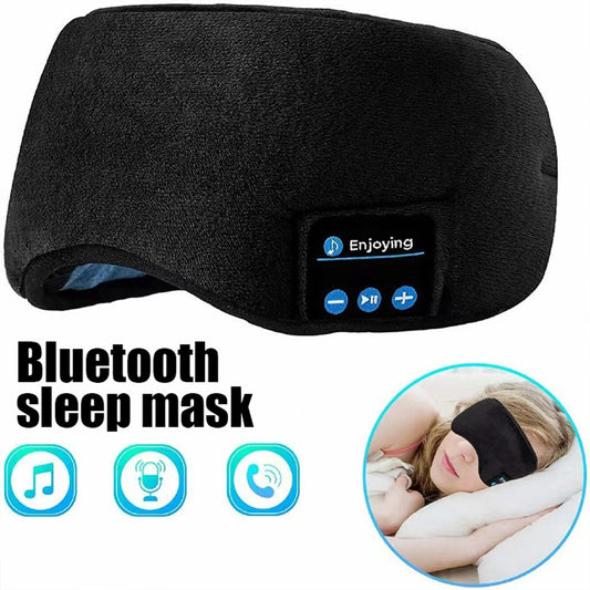 Product Title:
Bluetooth Sleep Mask with Headphones – RoHS Certified Wireless Eye Mask for Sleeping, Travel & Meditation – Built-In HD Stereo Sound & Adjustable Fit