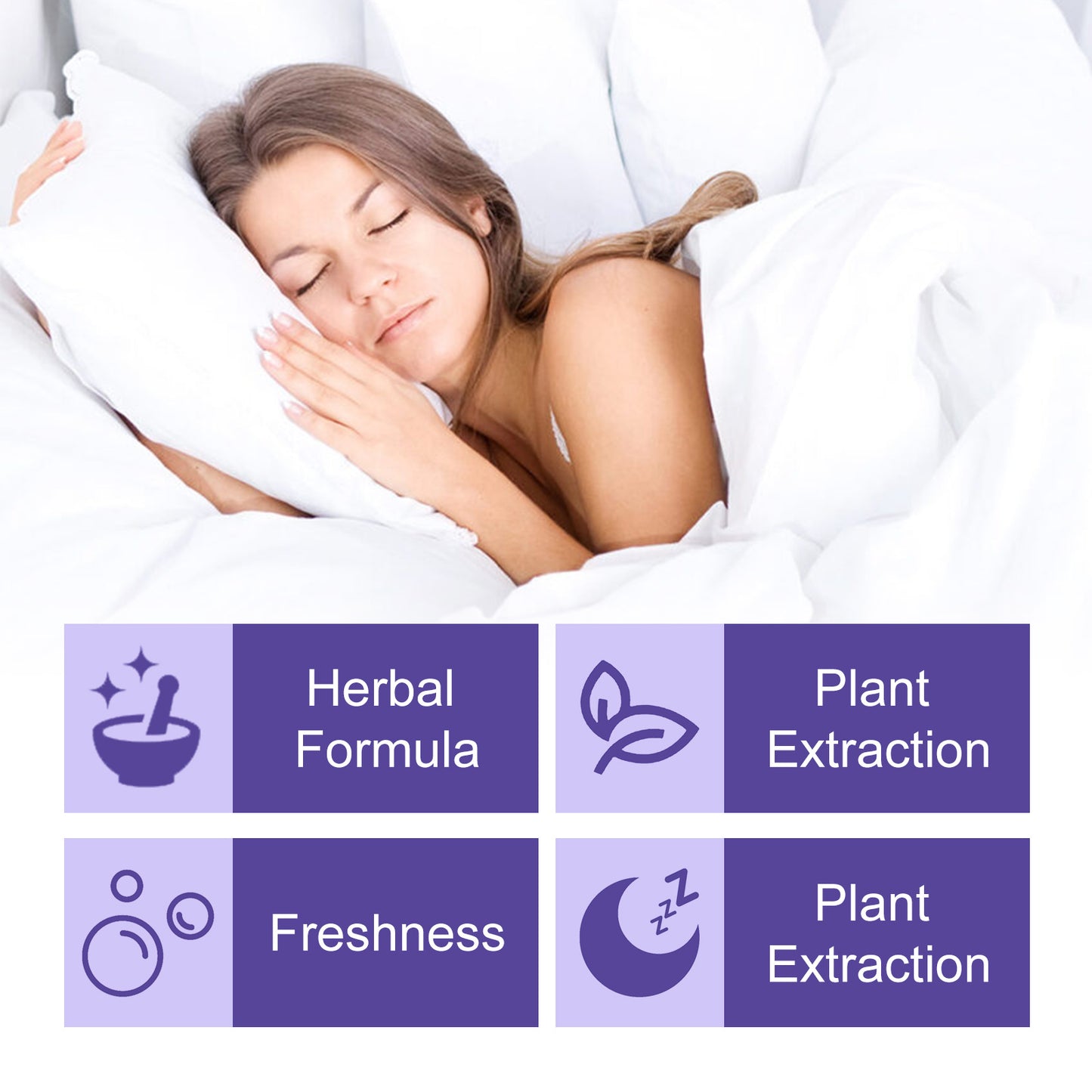 Lavender Sleeping Spray – Natural Sleep Mist with Calming Essential Oils | Relieve Insomnia, Reduce Anxiety & Sleep Faster (60ml)